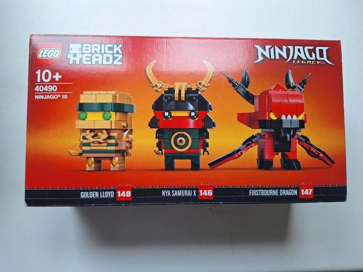 40490 LEGO BRICKHEADZ Ninjago 146 - 147 - 148 NIEUW, Kinderen en Baby's, Speelgoed | Duplo en Lego, Nieuw, Lego, Complete set
