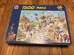 Jan van Haasteren - Tour de la Tour - 1500 stukjes, Ophalen of Verzenden, 500 t/m 1500 stukjes, Zo goed als nieuw, Legpuzzel