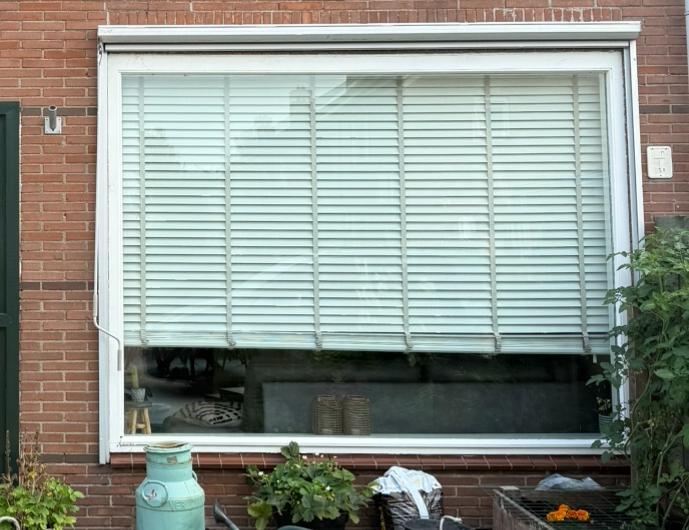 Lamellen zonwering, Huis en Inrichting, Stoffering | Gordijnen en Lamellen, Zo goed als nieuw, Ophalen of Verzenden
