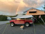 Land Rover 110 V8 RHD belastingvrij 1985 camper daktent, Auto's, 2950 kg, Leder en Stof, Handgeschakeld, Particulier