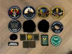 Diverse marechaussee en landmacht patches / emblemen, Embleem of Badge, Nederland, Marechaussee, Verzenden