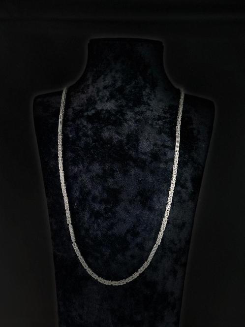 Ketting Zilver 925 Koning Schakel II, Sieraden, Tassen en Uiterlijk, Kettingen, Nieuw, Zilver, Zilver, Ophalen of Verzenden