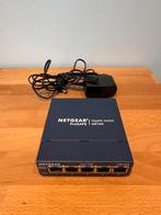Netgear Prosafe 5 Port Gigabit Switch GS105, Computers en Software, Netwerk switches, Ophalen of Verzenden, Zo goed als nieuw