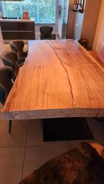 Robuuste, grote eettafel in uitstekende staat, Ophalen, 200 cm of meer, Zo goed als nieuw, Vijf personen of meer