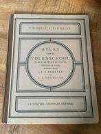 Atlas Volksschool - 42 kaarten, 50 platen dertigste druk, Gelezen, Overige atlassen, Ophalen of Verzenden, 1800 tot 2000