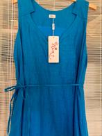 Linnen jurk, HeART, M, blue, nieuw met kaartje, Maat 38/40 (M), Heart, Nieuw, Onder de knie