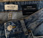 Sting Anti bleu high rise straight jeans 34 of (27), Gedragen, Blauw, Ophalen of Verzenden, W27 (confectie 34) of kleiner