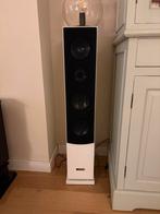 Canton luidsprekers wit, Audio, Tv en Foto, Luidsprekers, Gebruikt, 120 watt of meer, Front, Rear of Stereo speakers, Ophalen