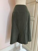 Groene rok van Edgar Vos, maat 40, Kleding | Dames, Rokken, Maat 38/40 (M), Zo goed als nieuw, Knielengte, Groen