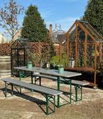 Bierbankset - Klaptafel & Banken picknicktafel, Tuin en Terras, Tuinsets en Loungesets, Ophalen, Gebruikt