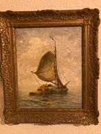 Olieverf schilderij h 39 x br 34 cm ingelijst, Antiek en Kunst, Kunst | Schilderijen | Klassiek, Ophalen