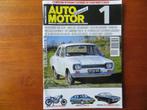 Auto Motor Klassiek 1 2018 Ford Escort, Honda Civic 1200, Ophalen of Verzenden, Nieuw, Ford