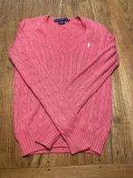 Ralph lauren kabel trui, Maat 38/40 (M), Roze, Zo goed als nieuw, Ralph Lauren