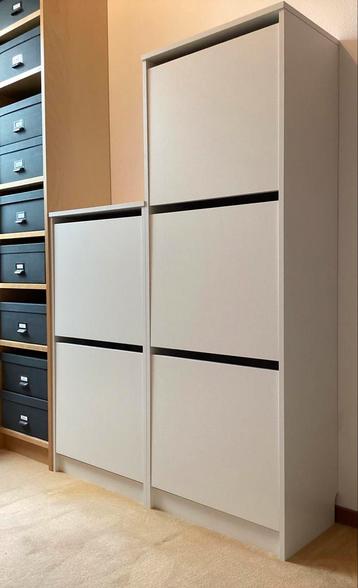 Ikea Bissa schoenenkast (laag) wit beschikbaar voor biedingen
