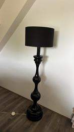 Barok staande lamp zwart., Huis en Inrichting, Lampen | Vloerlampen, Ophalen, Zo goed als nieuw, 150 tot 200 cm