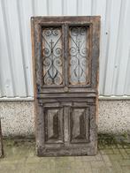 Prachtige antieke voordeur uit 1880, Doe-het-zelf en Verbouw, Deuren en Horren, Jurgen.hoogenboezem@gmail.com, 80 tot 100 cm, Glas