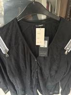 Tuzzi Zwart Set - Top en Blouse, Zwart, Maat 42/44 (L), Ophalen of Verzenden, Zo goed als nieuw