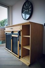 houten hondenbench meubelen (mango hout look), Dieren en Toebehoren, Hondenbenches, Ophalen of Verzenden, Nieuw