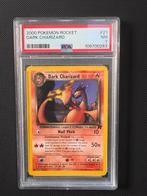 Dark Charizard 21/82 PSA7 pokemkn team rocket set, Ophalen of Verzenden, Zo goed als nieuw
