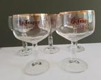 5 prachtige La trappe bierglazen., Verzamelen, Glas en Borrelglaasjes, Ophalen of Verzenden, Zo goed als nieuw, Bierglas