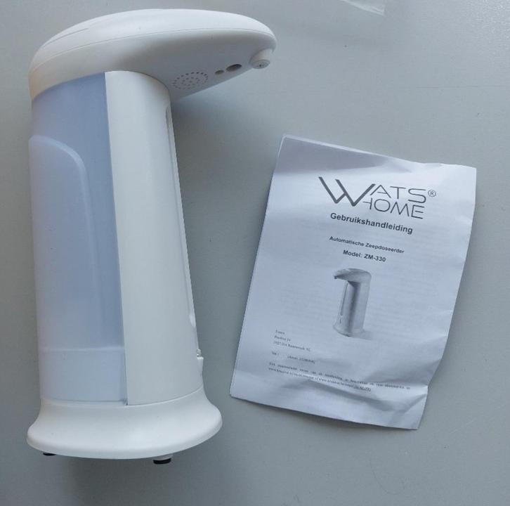Automatische zeepdispenser, Watshome (NIEUW), Huis en Inrichting, Keuken | Keukenbenodigdheden, Nieuw, Ophalen of Verzenden