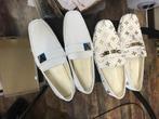Louis vuitton Espadrilles of Moccasins leder 42 van 1999, Ophalen, Wit, Nieuw, Espadrilles of Moccasins