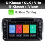 Mercedes Vito Viano CLK navigatie android 10 wifi dab+ W203, Auto diversen, Ophalen of Verzenden, Nieuw