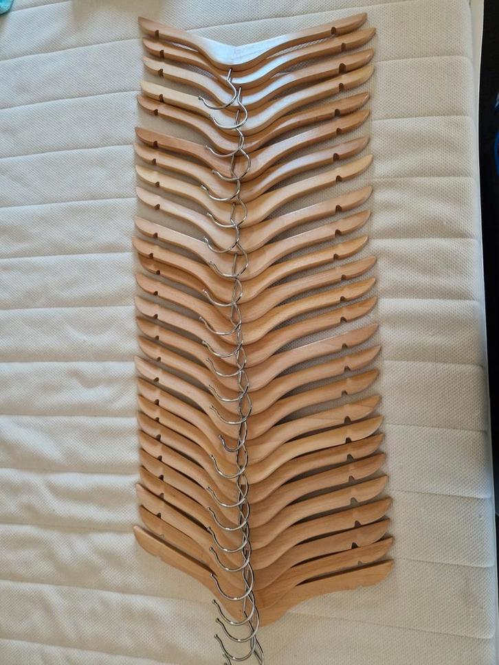 Houten Kledinghangers Kinderen - Set van [Aantal], Kinderen en Baby's, Kinderspulletjes, Gebruikt, Ophalen