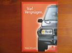 Suzuki Vitara de Luxe (aug. 1996), Ophalen of Verzenden, Nieuw, Overige merken