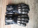 originele Icon Timax gloves long zwart leder maat S, Motoren, Kleding | Motorkleding, Handschoenen, Tweedehands