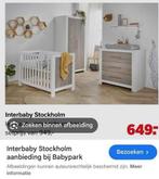 Complete babykamer Interbaby Stockholm, Kinderen en Baby's, Kinderkamer | Complete kinderkamers, Ophalen, Gebruikt, Jongetje of Meisje