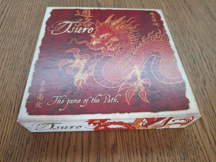 Spel Tsuro, Hobby en Vrije tijd, Gezelschapsspellen | Bordspellen, Zo goed als nieuw, Een of twee spelers, Drie of vier spelers