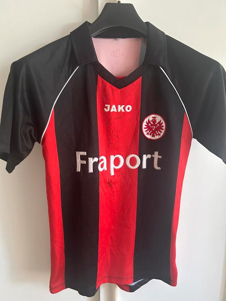 Vintage voetbalshirt voetbal shirt Eintracht Frankfurt 06-07, Verzamelen, Sportartikelen en Voetbal, Gebruikt, Shirt, Buitenlandse clubs