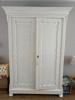 Brocante kast wit, Huis en Inrichting, Kasten | Boekenkasten, Ophalen of Verzenden, Zo goed als nieuw, 25 tot 50 cm