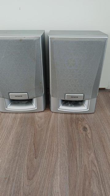 speakers boxen 2x. Merk.  Aiwa SX-SNZ205 beschikbaar voor biedingen