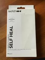 Tech21 Screenprotector voor iPhone X/XS – 1+1 Gratis!, Verzenden, Nieuw, IPhone X, Frontje of Cover