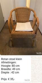 Rotan stoel klein, Ophalen