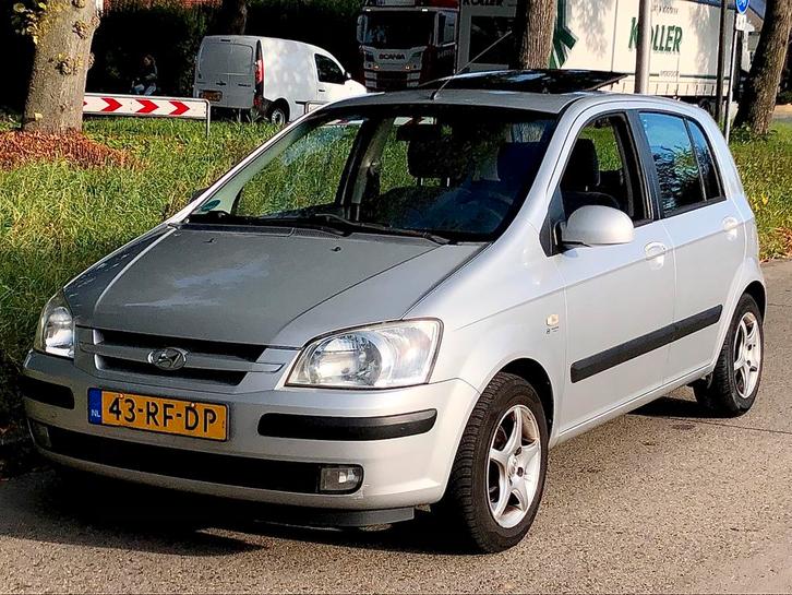 Hyundai Getz 1.3i / Dakje / Airco / LM-V / Trekhaak / 5-Drs, Auto's, Hyundai, Particulier, Getz, ABS, Airbags, Airconditioning