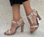 Brunello Cucinelli sandalen leer in beige maat 38,5, Beige, Nieuw, Sandalen of Muiltjes, Brunello Cucinelli