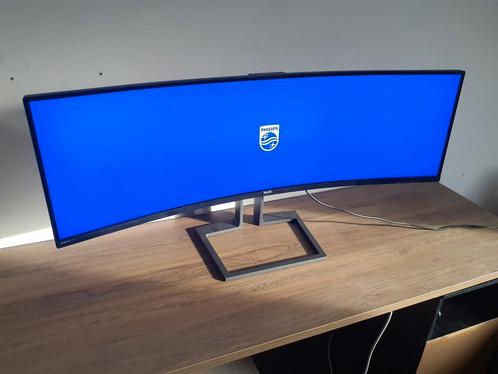 Philips 499P9H untrawide curved monitor 49 inch, Computers en Software, Monitoren, Zo goed als nieuw, 60 Hz of minder, DisplayPort