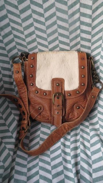 Burkely, BK-Y, leren tas, 25x23x7cm, hengsel 108cm beschikbaar voor biedingen