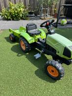 Kindertractor met afneembare aanhanger – trapvoertuig, Ophalen, Zo goed als nieuw