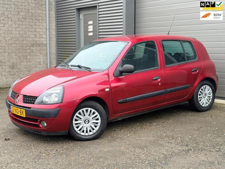 Renault Clio 1.4-16V Automaat, Auto's, Renault, Bedrijf, Te koop, Clio, ABS, Airbags, Boordcomputer, Centrale vergrendeling, Elektrische buitenspiegels