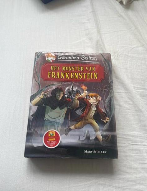 Geronimo Stilton - Het monster van Frankenstein, Boeken, Kinderboeken | Jeugd | onder 10 jaar, Zo goed als nieuw, Ophalen of Verzenden