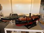 2 rc boten motoren stoommachine stoomketel, Ophalen of Verzenden, Zo goed als nieuw, Groter dan 1:32