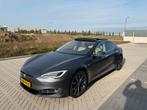 Tesla Model S P100D Performance Ludicrous Free Supercharging, Auto's, Automaat, USB, 2216 kg, Beige