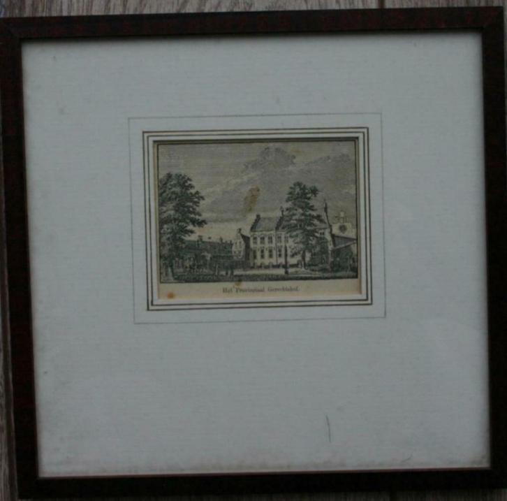 Provinciaal gerechtshof Utrecht - - - M O O I! gravure, Antiek en Kunst, Kunst | Etsen en Gravures, Ophalen of Verzenden