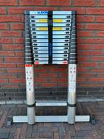 Telescopische ladder Aldorr 4,80 meter, Doe-het-zelf en Verbouw, Ladders en Trappen, Ophalen of Verzenden, Zo goed als nieuw, 4 meter of meer