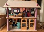 Houten poppenhuis, Kinderen en Baby's, Speelgoed | Houten speelgoed, Ophalen, Gebruikt, Overige typen