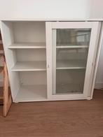 Ikea VIHALS vitrinekast wit, Ophalen, 50 tot 100 cm, Minder dan 100 cm, 25 tot 50 cm